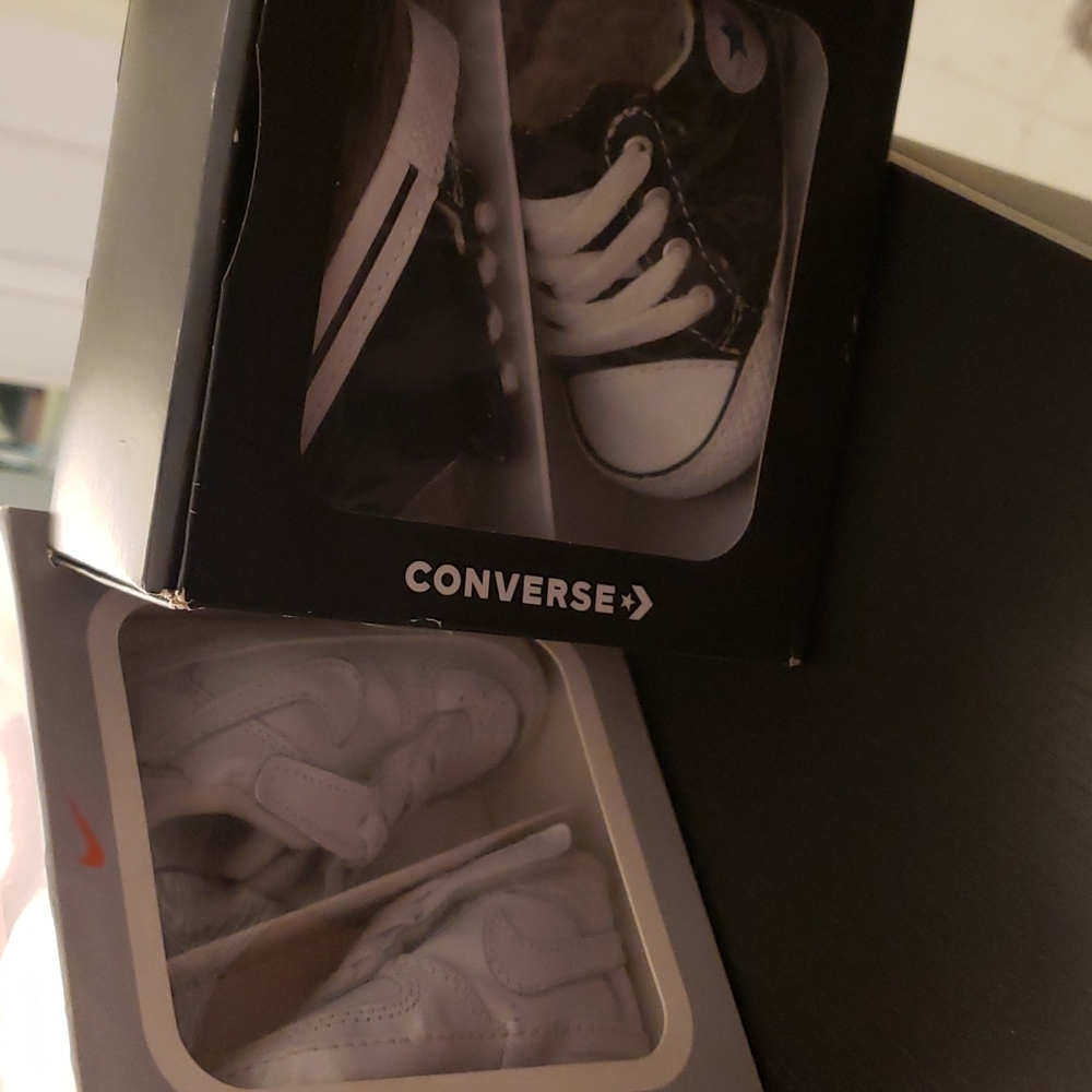 Bundle of baby sneakers